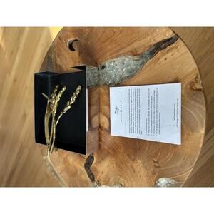 Michael Aram Wheat Design Metal Napkin Holder